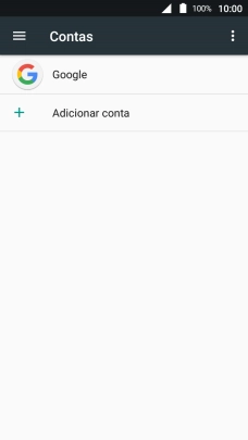 Prima Adicionar conta.