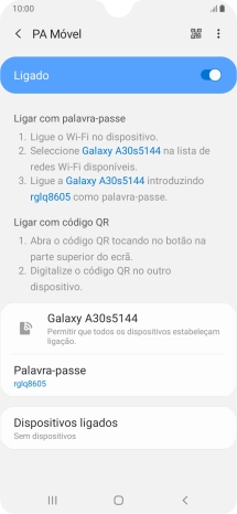 Prima a tecla de início para terminar e voltar ao ecrã inicial.