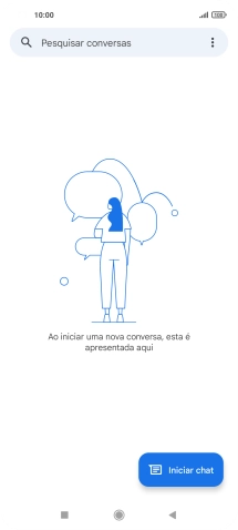 Prima Iniciar chat.