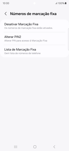 Prima Desativar Marcação Fixa.