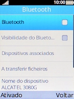 Escolha o campo junto a 