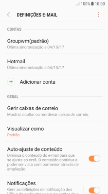 Prima a conta pretendida.