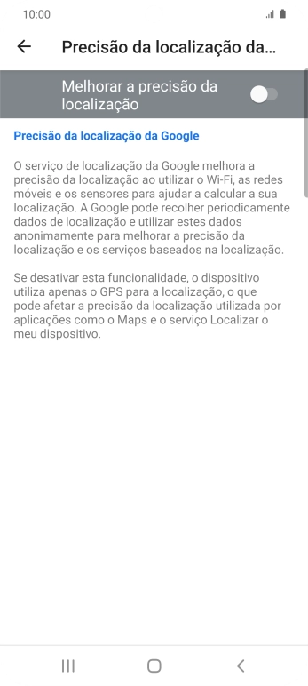 Se premir o indicador junto a 