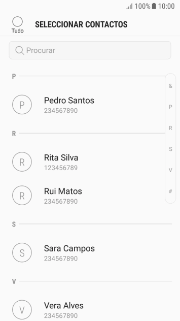 Prima o campo sobre 