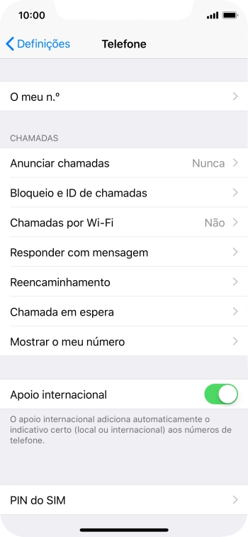 Prima Chamada em espera.