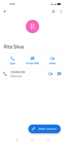 Prima a tecla de início para terminar e voltar ao ecrã inicial.