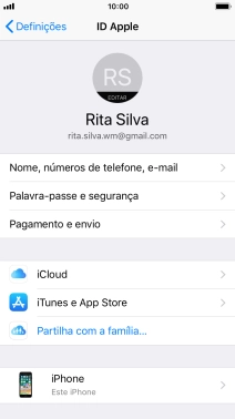Prima iCloud.