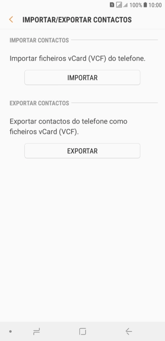 Prima IMPORTAR.