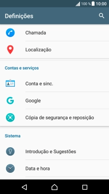 Prima Data e hora.