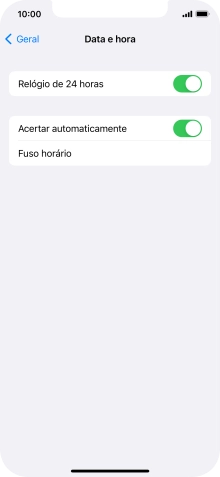 Para voltar ao ecrã inicial, deslize o dedo de baixo para cima a partir da base do ecrã.