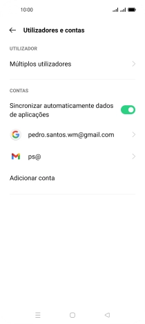 Prima a tecla de início para terminar e voltar ao ecrã inicial.