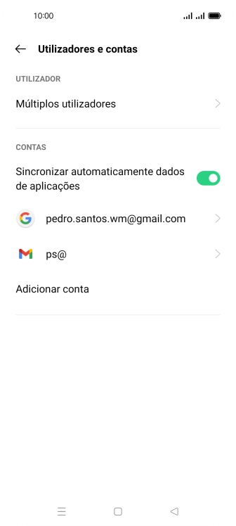 Prima a tecla de início para terminar e voltar ao ecrã inicial.
