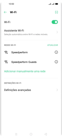 Prima Assistente Wi-Fi.