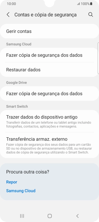 Prima Gerir contas.