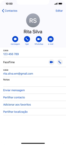 Prima o número pretendido.