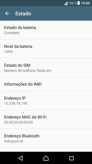 Prima Informações do IMEI.