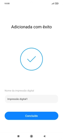 Prima Concluído.