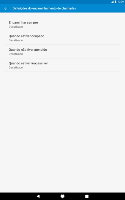Prima a tecla de início para terminar e voltar ao ecrã inicial.