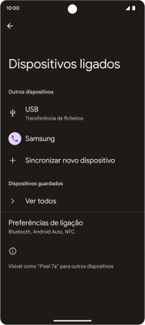 Para voltar ao ecrã inicial, deslize o dedo de baixo para cima a partir da base do ecrã.