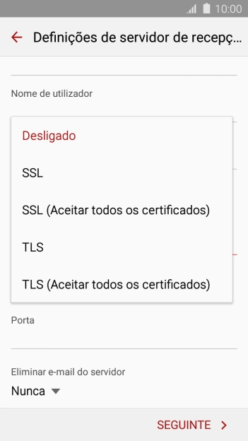 Prima Desligado.