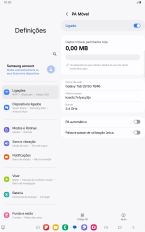 Prima a tecla de início para terminar e voltar ao ecrã inicial.