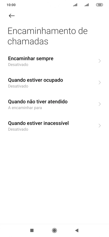 Prima a tecla de início para terminar e voltar ao ecrã inicial.