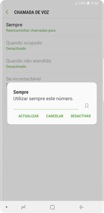Prima DESACTIVAR.