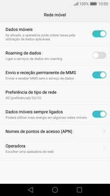 Prima Nomes de pontos de acesso (APN).