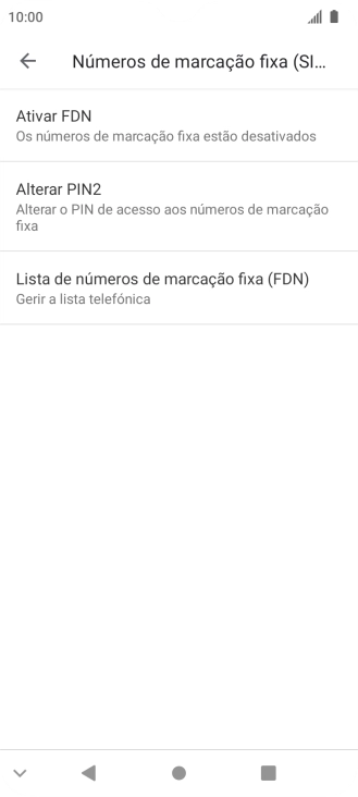 Prima Ativar FDN.