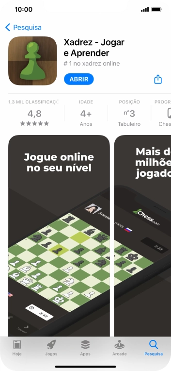 Para voltar ao ecrã inicial, deslize o dedo de baixo para cima a partir da base do ecrã.