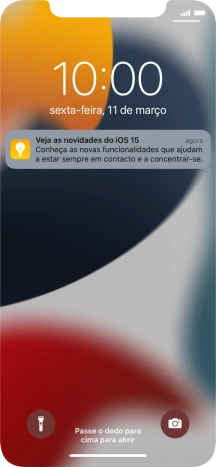 Prima a notificação pretendida e siga as indicações no ecrã para utilizar a função escolhida.