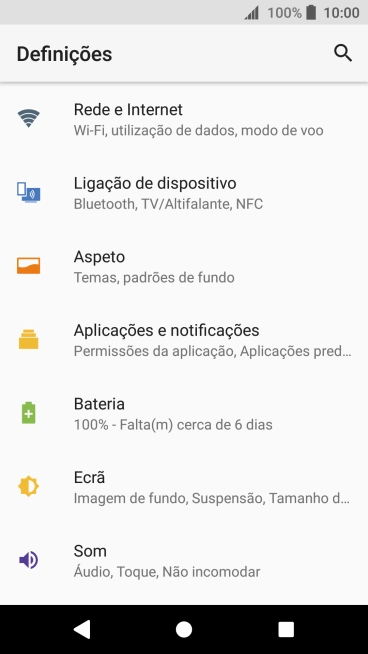 Prima Aplicações e notificações.