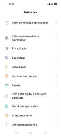 Prima Definições adicionais.