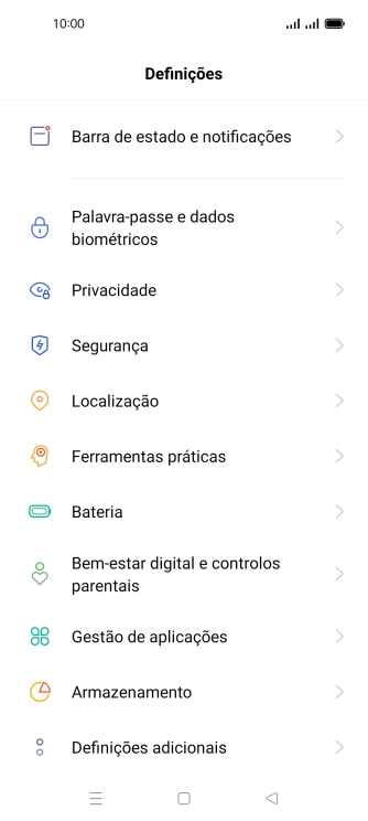 Prima Definições adicionais.