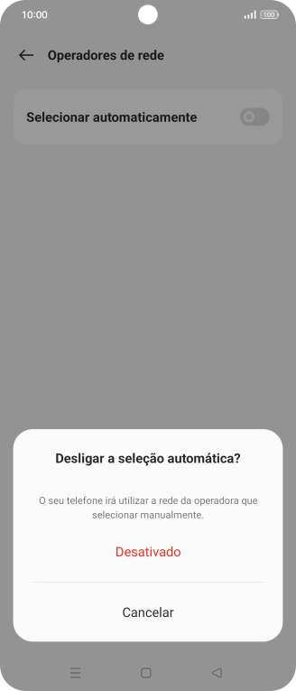 Prima Desativado.