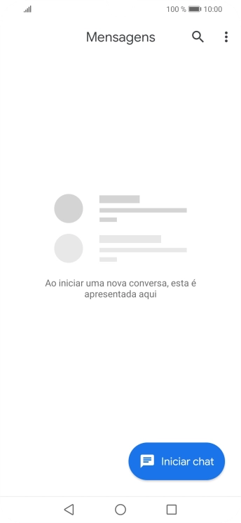 Prima Iniciar chat.