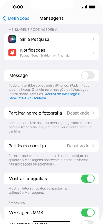 Para voltar ao ecrã inicial, deslize o dedo de baixo para cima a partir da base do ecrã.