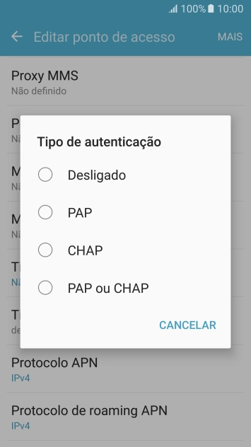 Prima Desligado.
