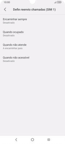 Prima a tecla de início para terminar e voltar ao ecrã inicial.
