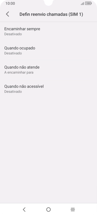 Prima a tecla de início para terminar e voltar ao ecrã inicial.