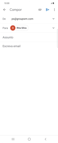 Prima Assunto e introduza o assunto pretendido.