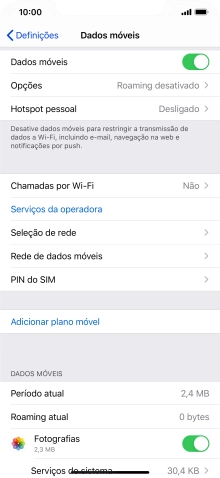 Prima Rede de dados móveis.