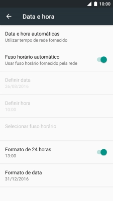 Prima a tecla de início para terminar e voltar ao ecrã inicial.