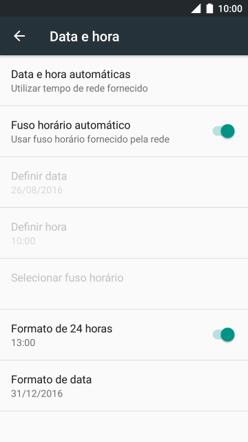 Prima a tecla de início para terminar e voltar ao ecrã inicial.