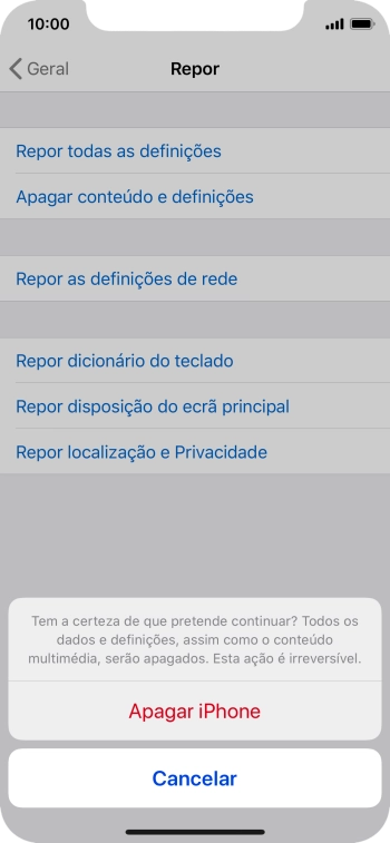Prima Apagar iPhone.