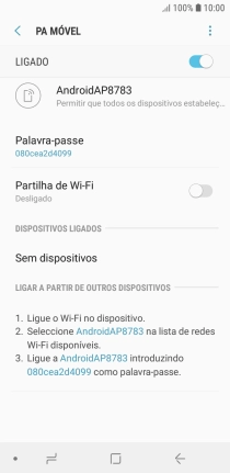 Prima a tecla de início para terminar e voltar ao ecrã inicial.