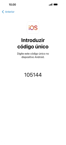 Siga as indicações no ecrã e na app 