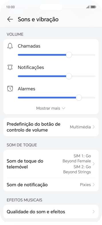 Prima Som de toque do telemóvel.