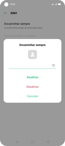 Prima Desativar.
