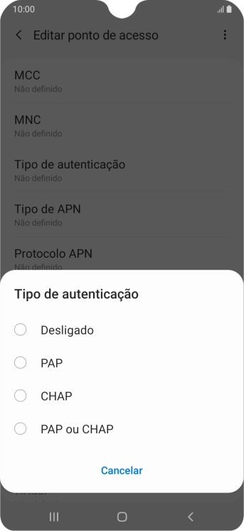 Prima Desligado.